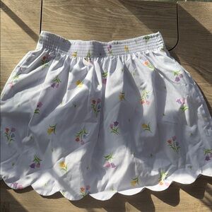 Charming Floral Kids Skirt